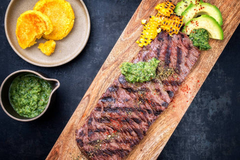 Bavette AAA (flap/botton sirloin). Poids approximatif 1.5 kg - Premium Cut V